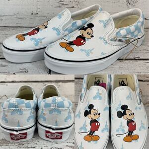 Disney Parks 2022 50th Anniversary Magic Vans Slip On Shoes Size 5.5 Men's 4